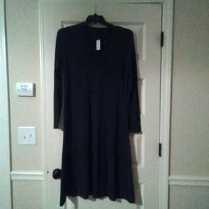 Banana Republic Gray Sweater Dress new size L
